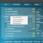 Selection Context Menu Selection Context Menu